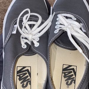 Grey vans